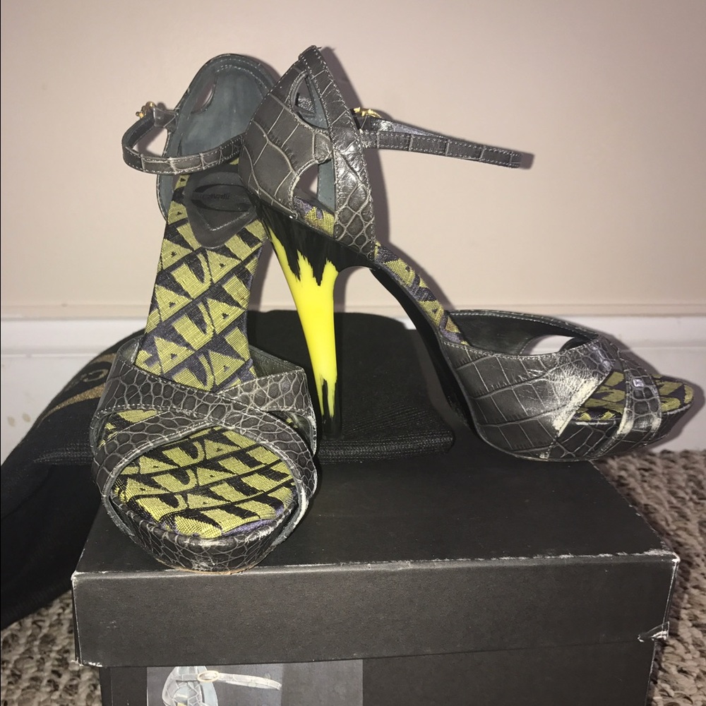 Just Cavalli heels with hidden platform